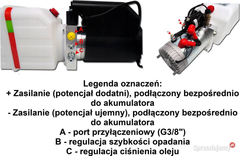 Zestaw hydrauliczny wywrotu 25 metra na 3 str Solec Kujawski