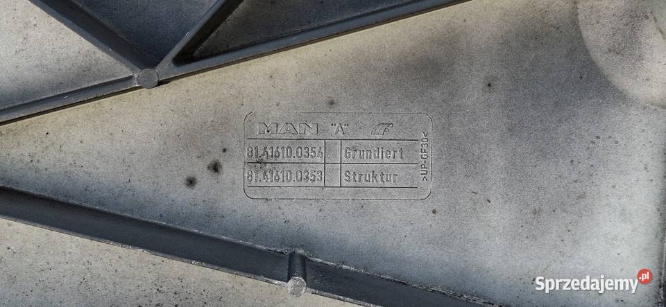 MAN TGL TGM ZDERZAK PRZÓD ORYGINAŁ 81416100353