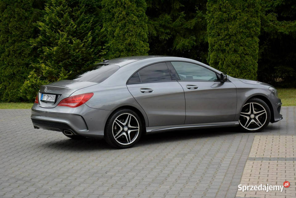 Mercedes CLA 200 AMG Line Navi Distronic Bixenon światła przeciwmgielne Ostrów Mazowiecka