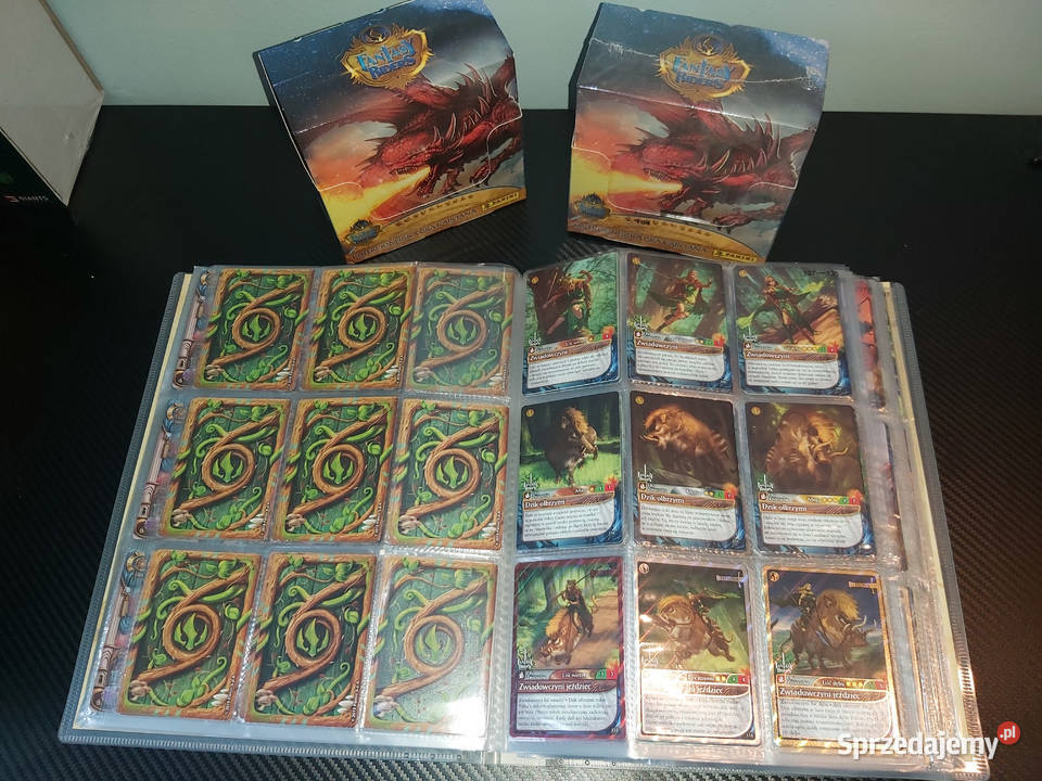 Karty Fantasy Riders Panini boxy dolnośląskie Kamienna Góra