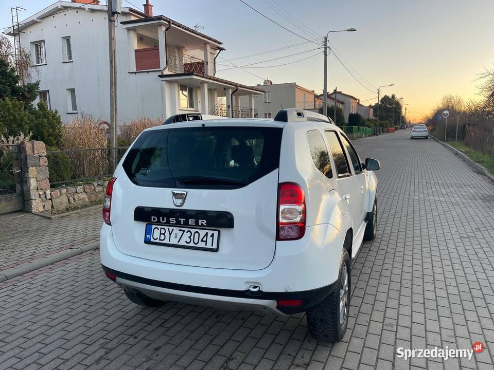 Dacia Duster 2014 12TCe 125 BOGATO WYPOSAŻONA 125KM Duster pomorskie Gdynia