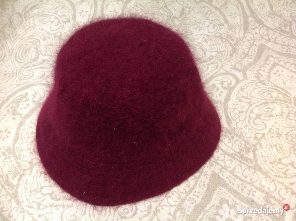 Kapelusz Czapka Damska ML 45 Wełna Angora 35 Nowa Sól sprzedam