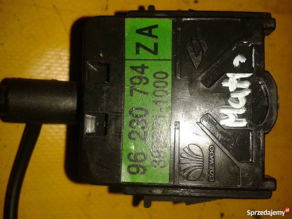 przełączniki pod kierownicą Daewoo Matiz wyposażenie elektryczne Układ elektryczny Piotrków Trybunalski sprzedam