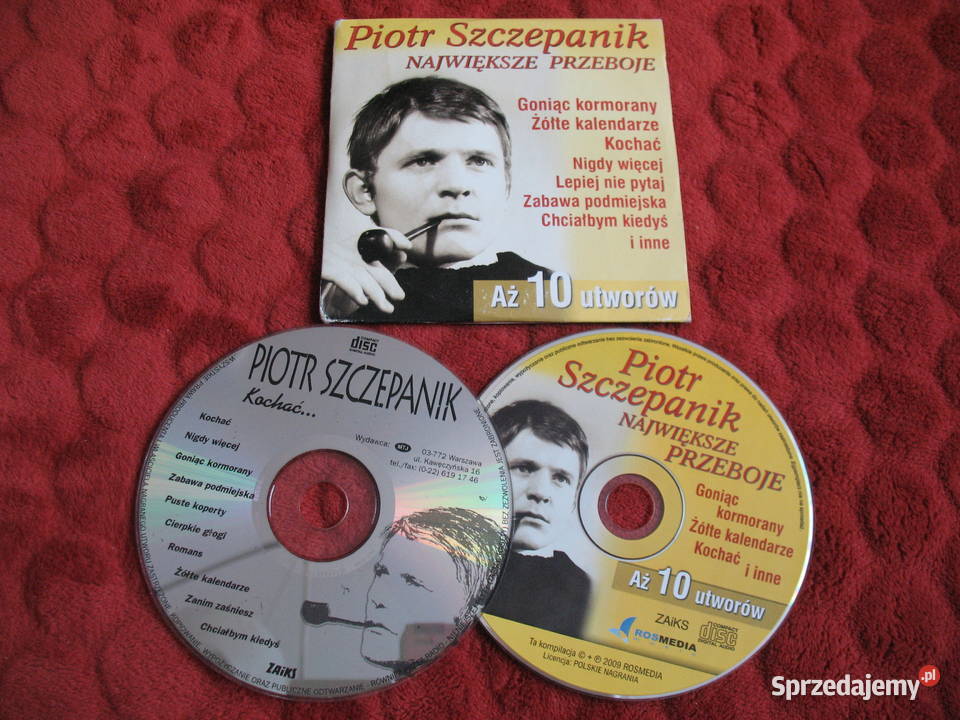 Piotr Szczepanik Największe przeboje CD mazowieckie Siedlce