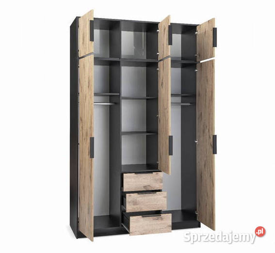 Szafa Lati 200x149x58 z opcją nadstawki 4kolory Wieruszów
