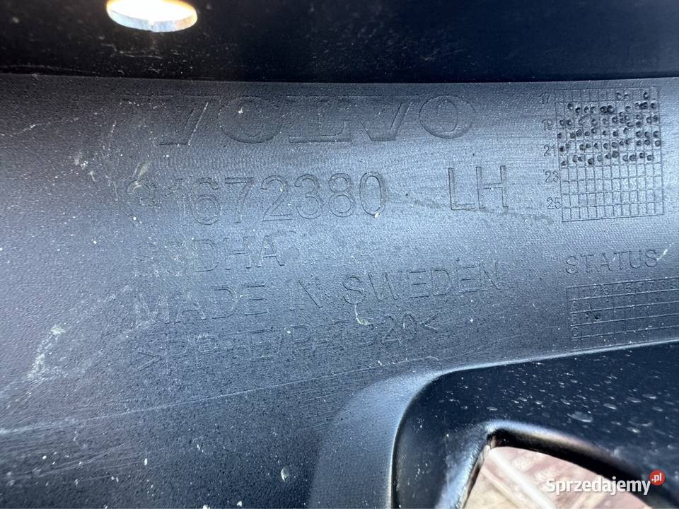 Listwa progowa lewa LH Volvo xc90 II 2 717 onyx Części samochodowe Międzychód