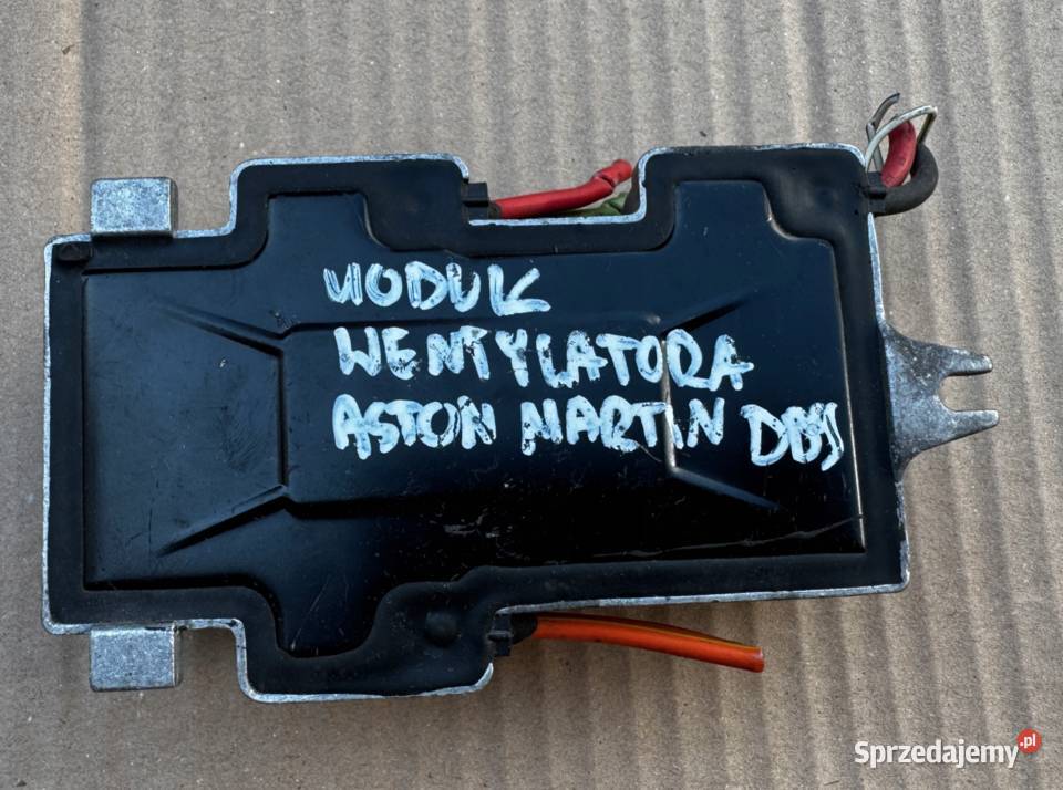 ASTON MARTIN DB9 60 MODUŁ WENTYLATORA Pozostałe dolnośląskie Kłodzko