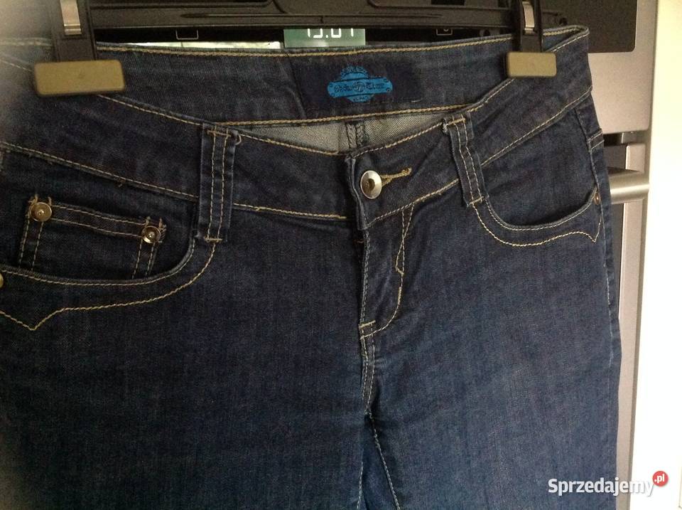 Spodnie Jeans Damskie SM M rurki Nowa Sól