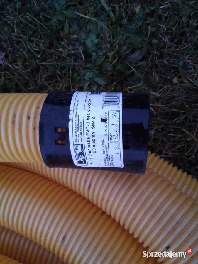 rura drenarska Rury i kształtki Głogów sprzedam