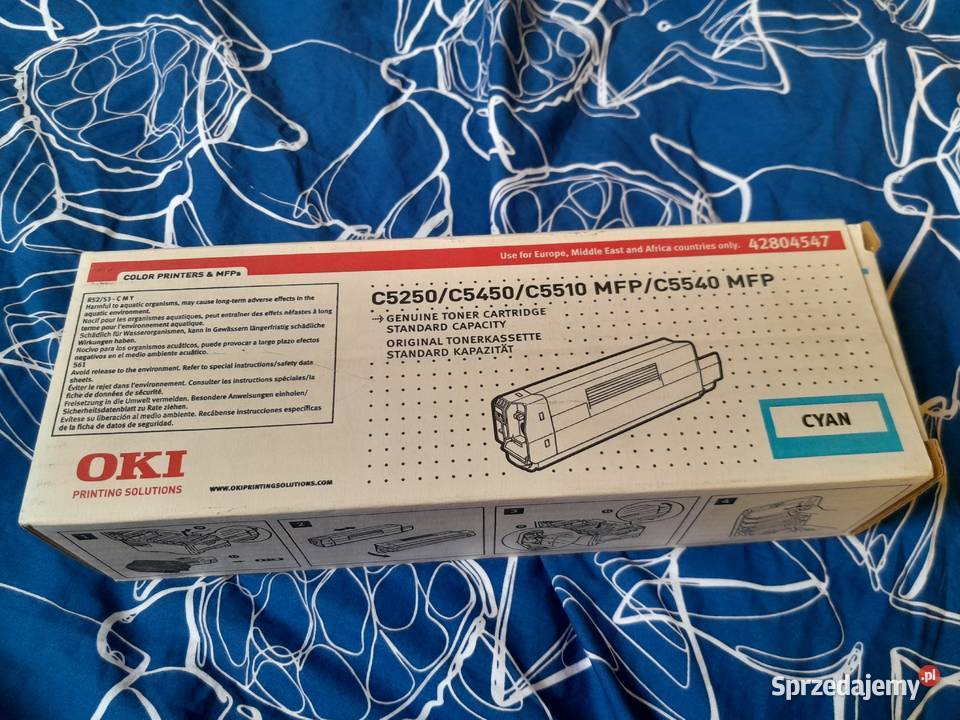 Toner OKI 42804547 C5250 C5450 C5510 C5540 Wieliczka sprzedam