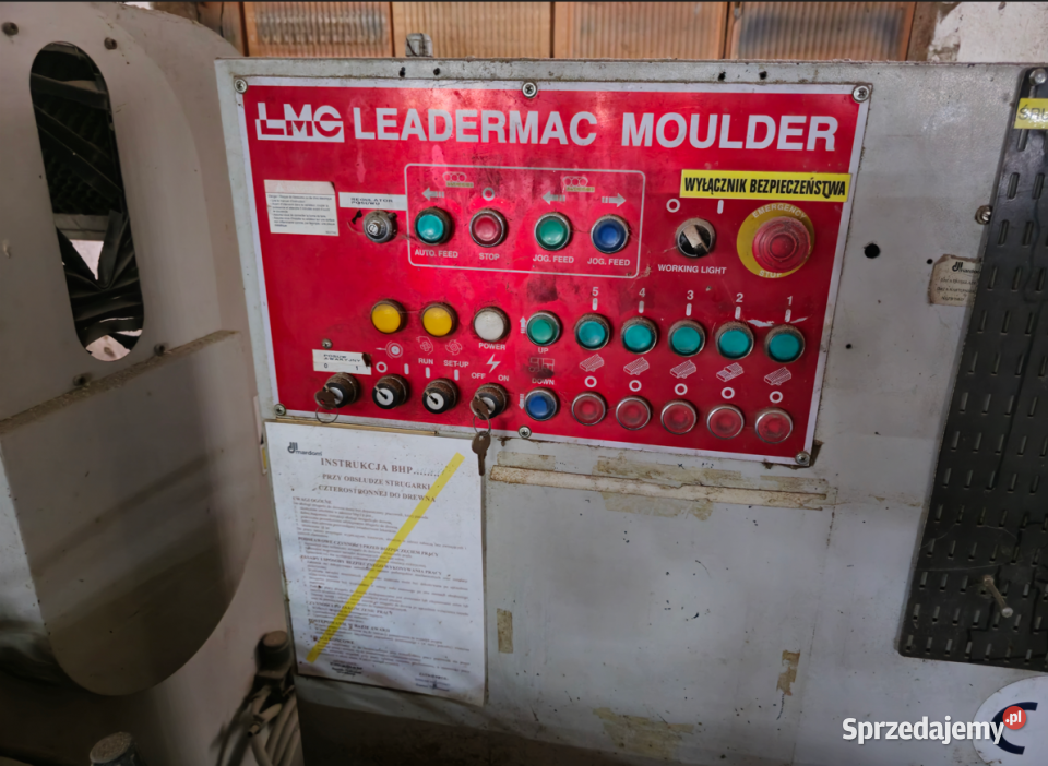 Strugarka czterostronna LEADERMAC GLUEMAC Chorzele