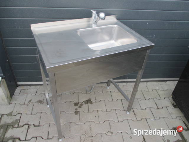 Stół Zlew Jednokomorowy Stal Nierdzewna 805585