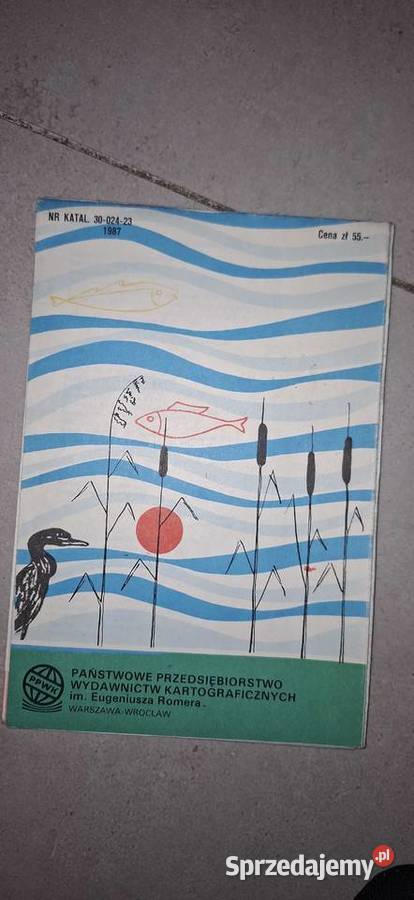 PRL Wielkie Jeziora Mazurskie 1 wydanie 1965 Antykwariat Łęczyca sprzedam