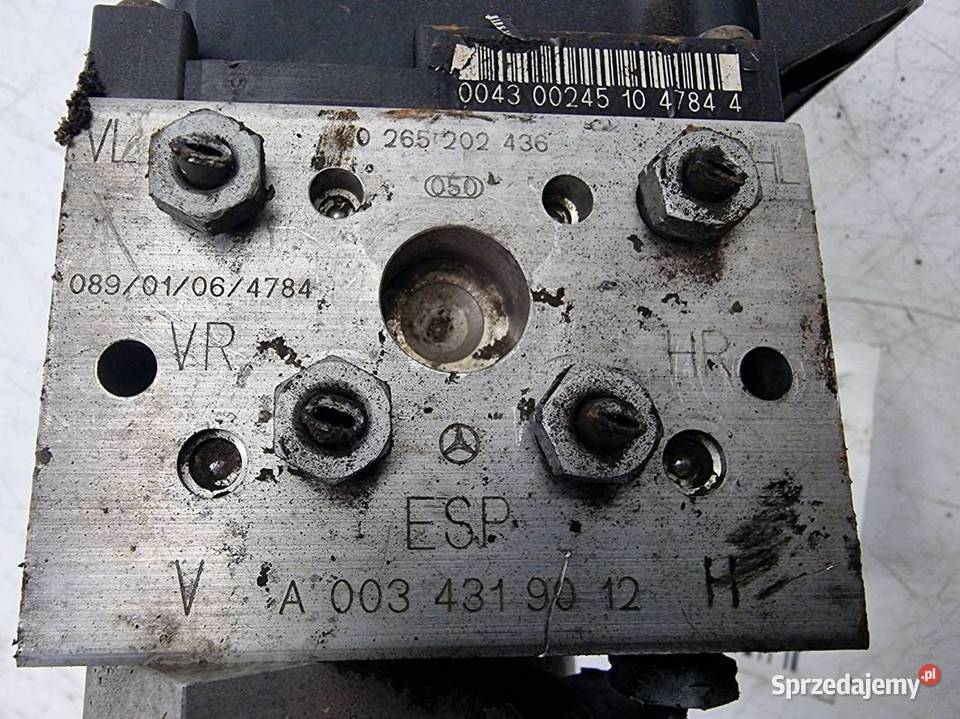 POMPA ABS HAMULCOWA MERCEDES W210 A0034319012 Lipno