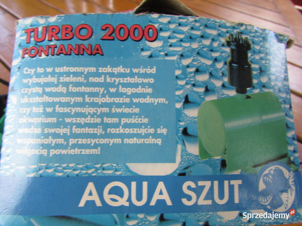 Fontanna domowa Turbo 2000 8W 220V sprzedam