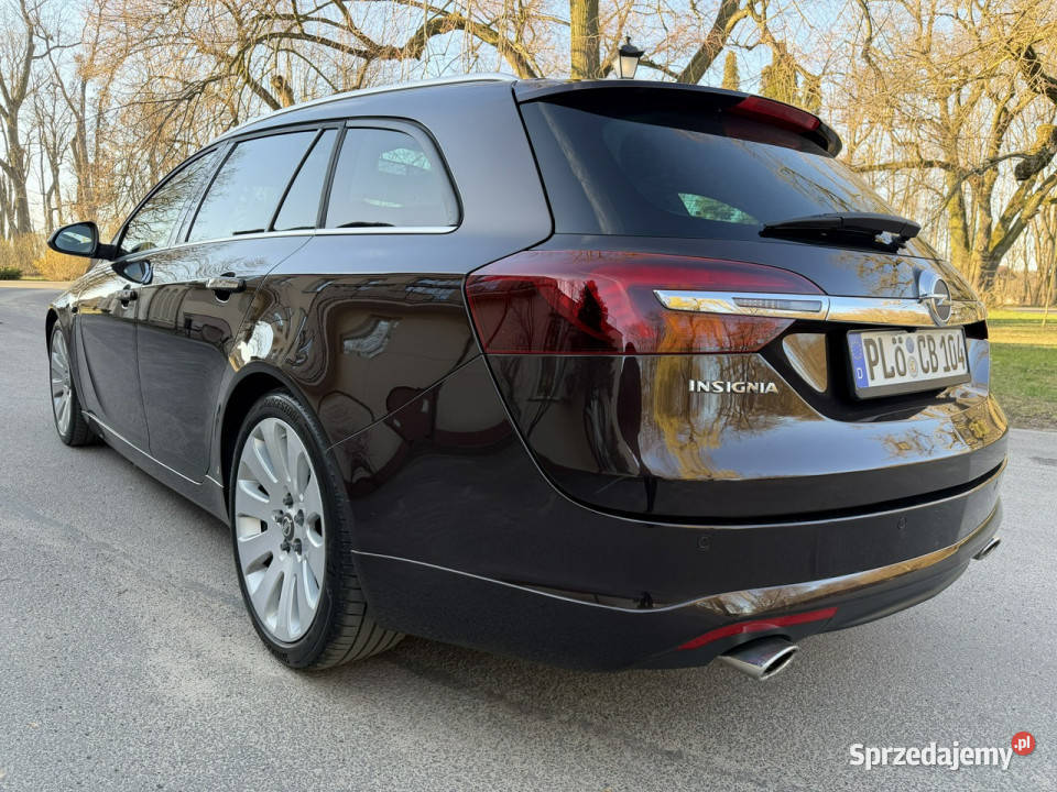 Opel Insignia OPC 20 BiTurbo 195 4x4 Navi Alu19 autoalarm kujawsko-pomorskie Józefkowo sprzedam