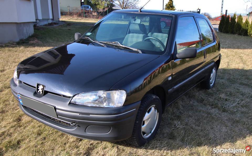 Peugeot 106 2000 r czarny diesel ekonomiczny diesel Bibice