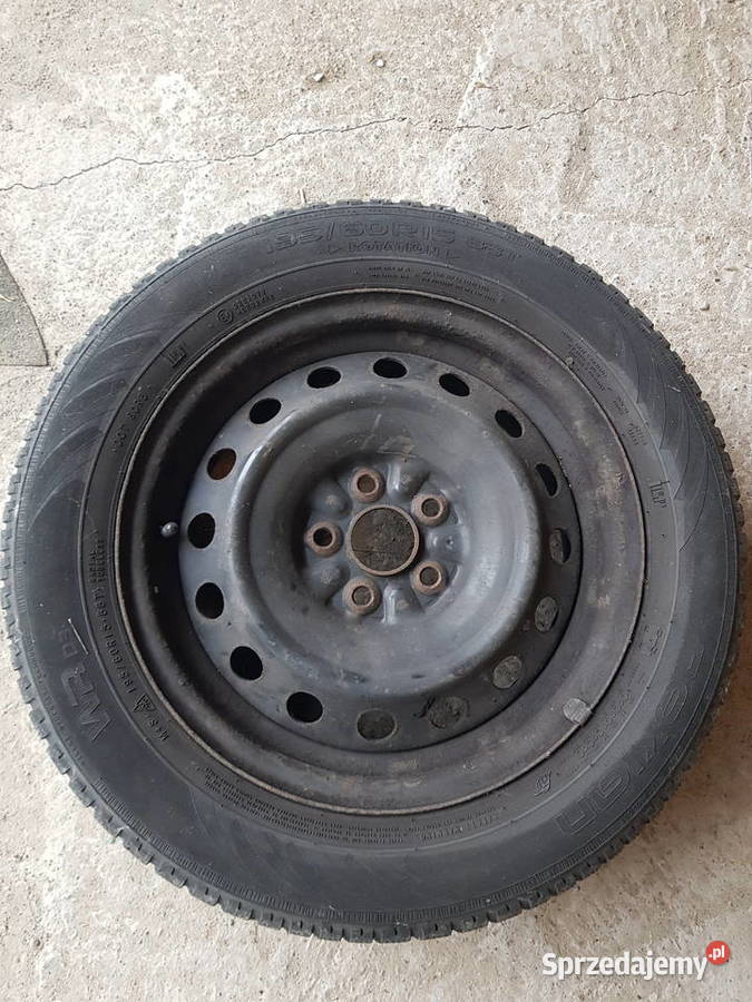 Zimowe na felgach 5x100 Nokian 19560 R15 2017r 20000km Warszawa