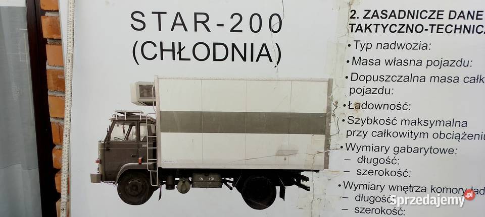 Star 200 chłodnia plansz szkoleniowa prosto z sprzedam