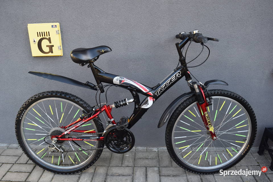 Rower Crossowy TIGERKoła 26Rama 215OlsztynŁadny Olsztyn sprzedam