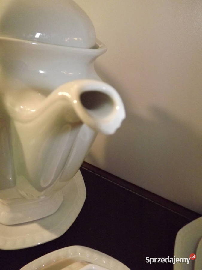 Serwis Maria Biała Rosenthal sygnowana 35 Szczytno