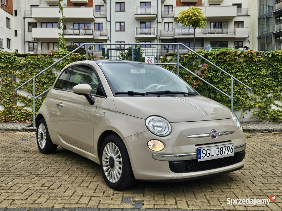 Fiat 500 Szklany dach I 2007 85KM Tarnowskie Góry