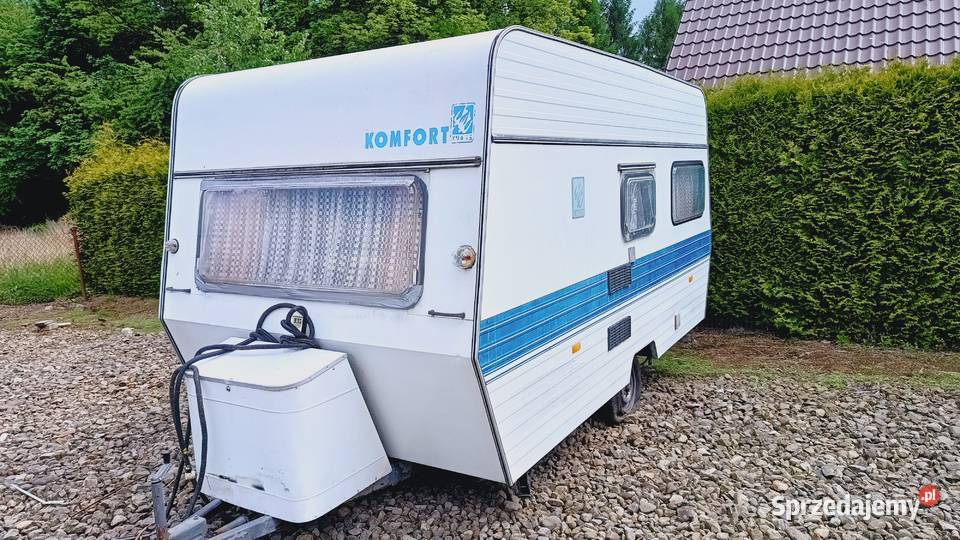 Przyczepa kempingowa campingowa kemping DOMEK KNAUS Międzybrodzie Bialskie