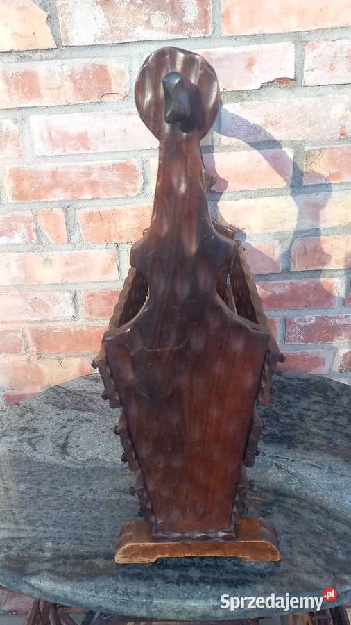 Gazetnik drewniany holenderski stojak na gazety