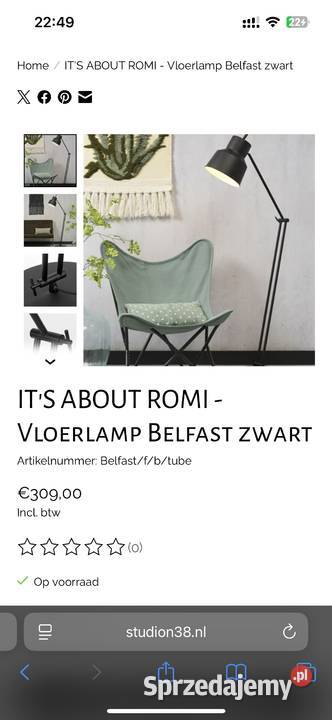 its about RoMi BELFAST Lampa Zaklików