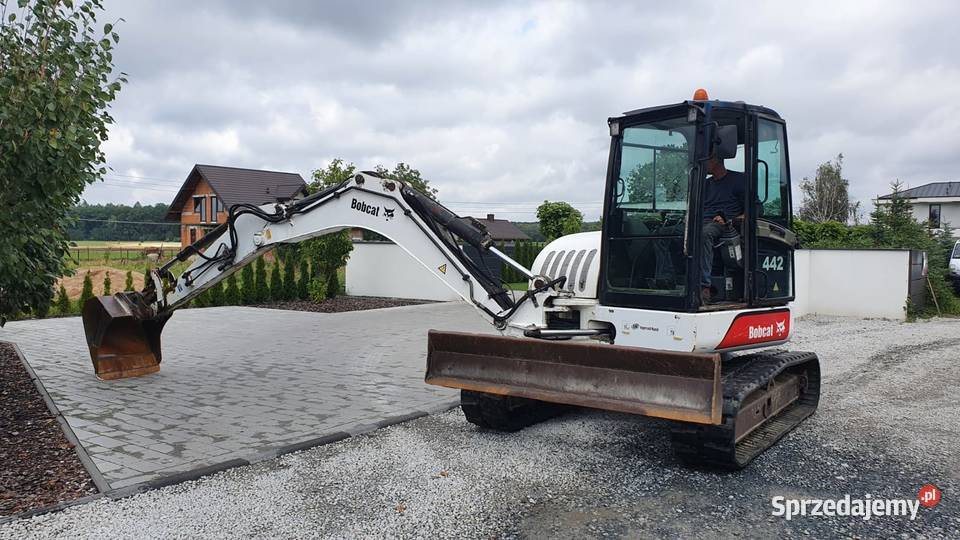 Minikoparka Bobcat 442 koparka 2002r łódzkie Złoczew