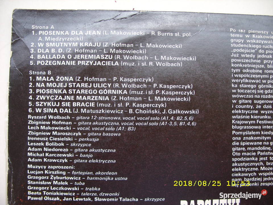 Rock LP BABSZTYLSZYKUJ SIE BRACIE Muza SX 2111 Płyty i kasety dolnośląskie Wołów