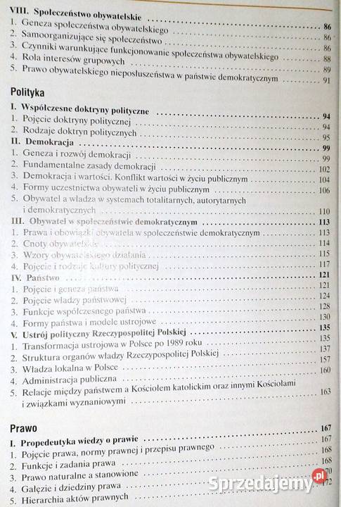 Wiedza o społeczeństwie Podręcznik Zbigniew Chełm