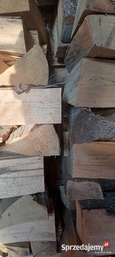 Sezonowane drewno opałowe dąb i grab Nowe Gizewo sprzedam
