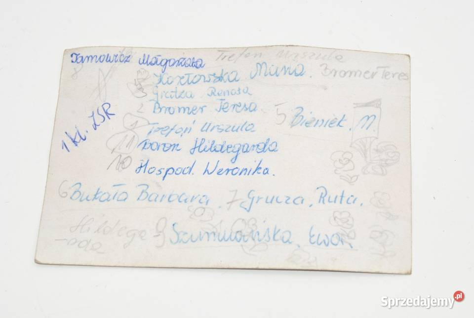 Stare zdjęcie 1 klasa ZSR widokówka pocztówka Cieszyn