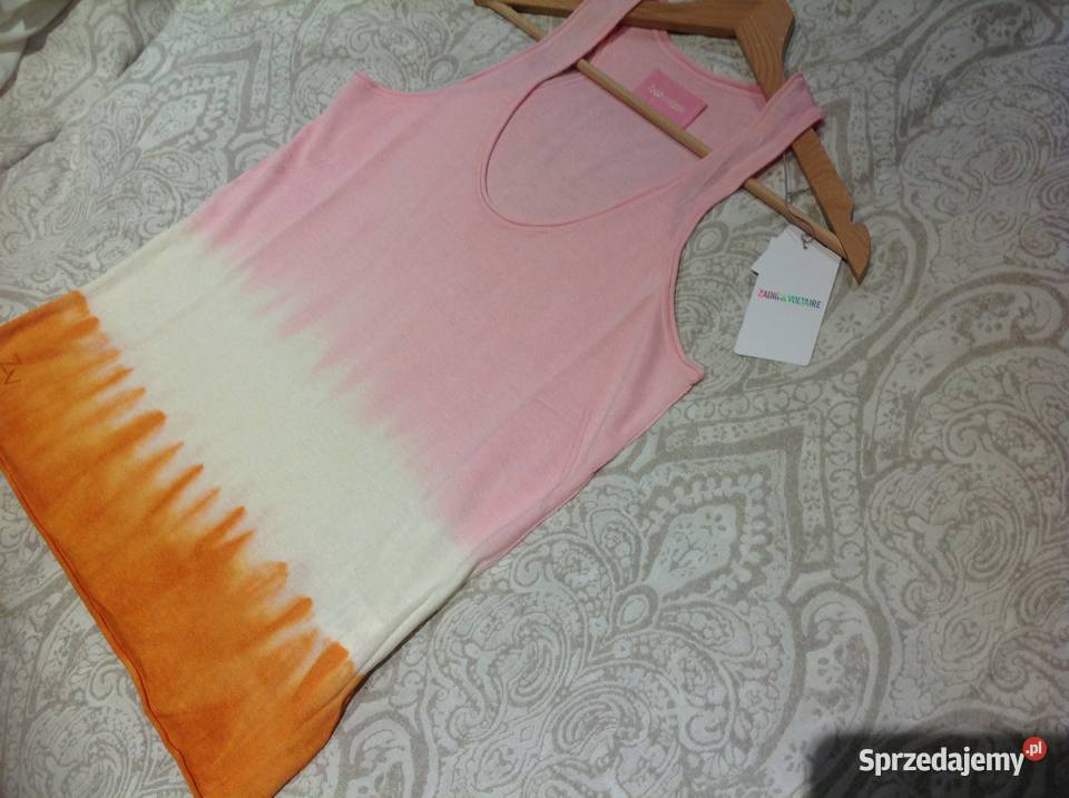 Koszulka Bokserka Dzianinowa ZADIGVOLTAIRE S lubuskie Nowa Sól