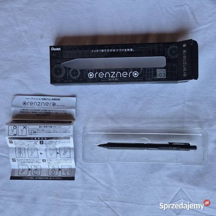Ołówek automatyczny Pentel Orenz Nero 03 małopolskie Brzesko