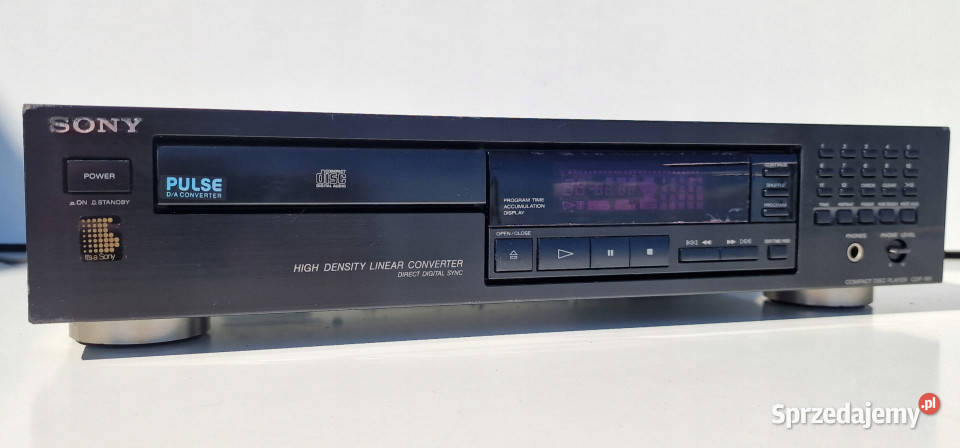 SONY odtwarzacz CD player CDP 195 CDP195 Międzychód