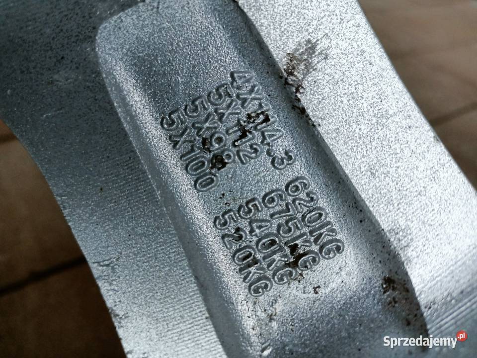 Felgi Aluminiowe SVF 16 7 J 5108114 Rzeszów