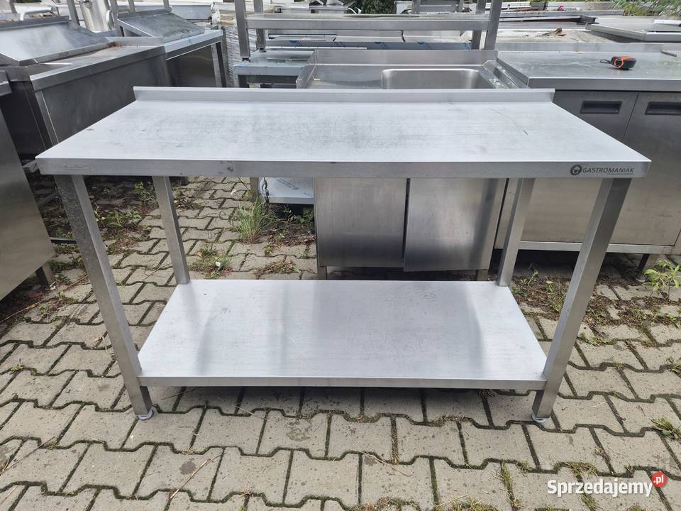 Blat Stół Z Półką 130x55x85 Rant B wielkopolskie Ostrów Wielkopolski