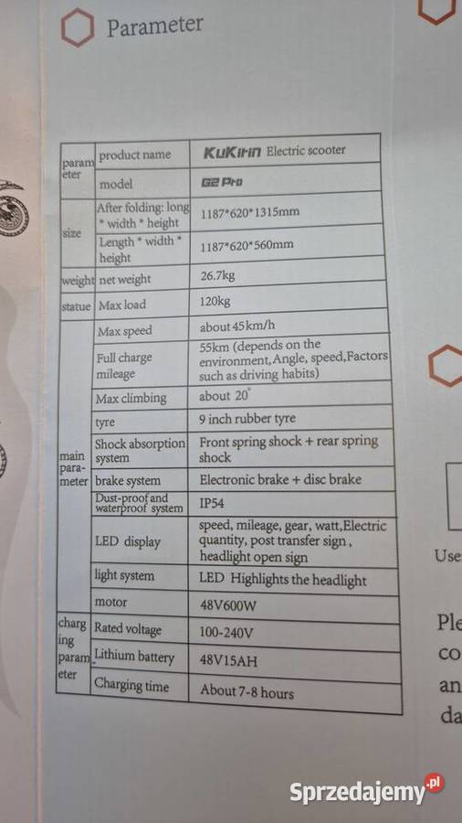 Pojazdy elektryczne Hulajnogi elektryczne Wielmoża