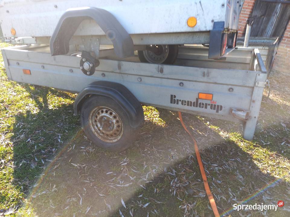 Sprzedam dwie przyczepki branderup 252x122x35 Czeberaki