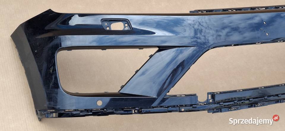 VW TOUAREG II LIFT 7P6 ZDERZAK PRZÓD PRZEDNI Bieleń