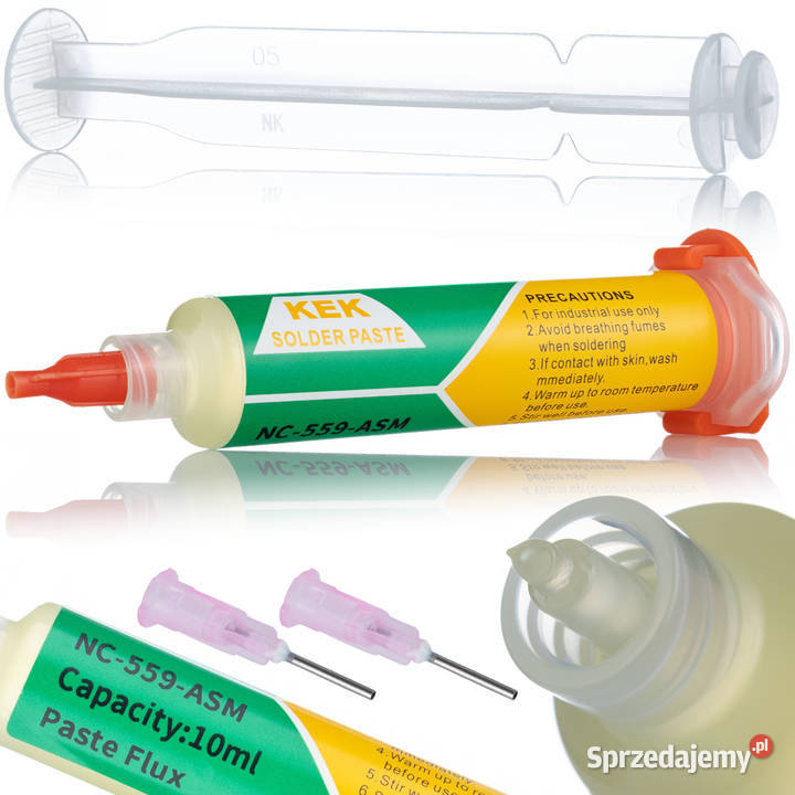 Topnik Flux NC559ASM 10cc Typ NoClean Żelowy