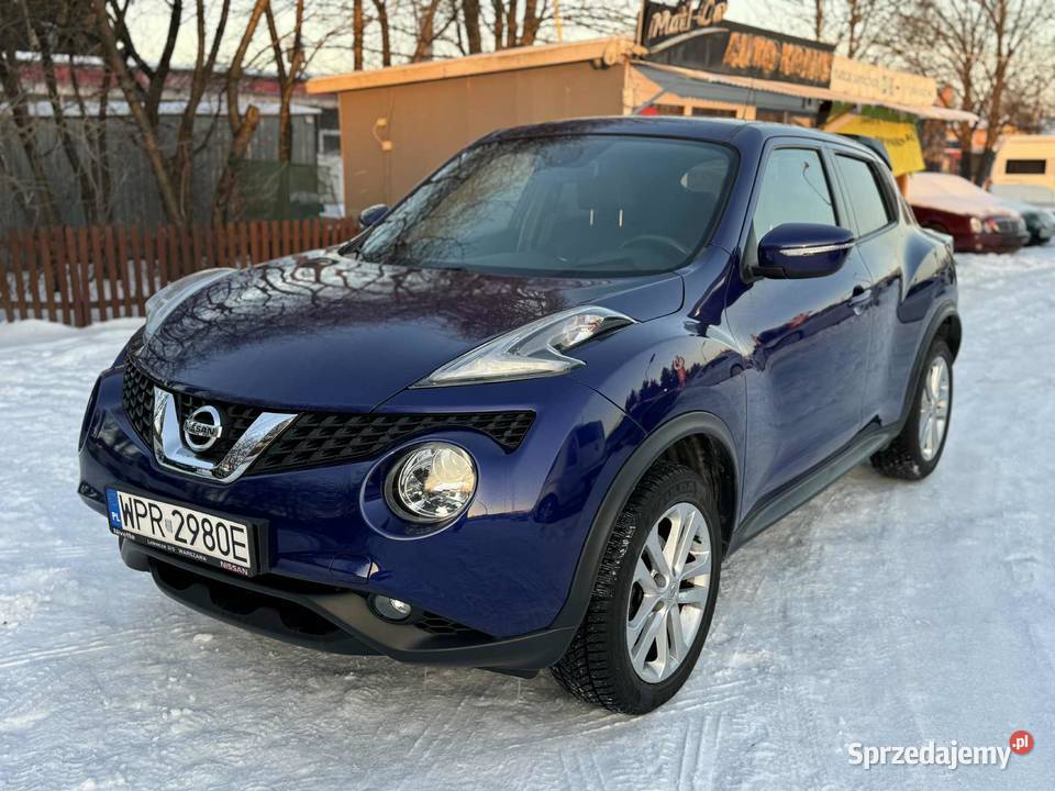 Nissan Juke 2016r Salon Polska elektrochrom. lusterka boczne mazowieckie Pruszków