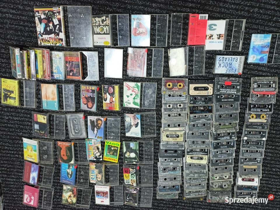 kolekcja kaset magnetofonowych ponad 310 sztuk Rzeszów