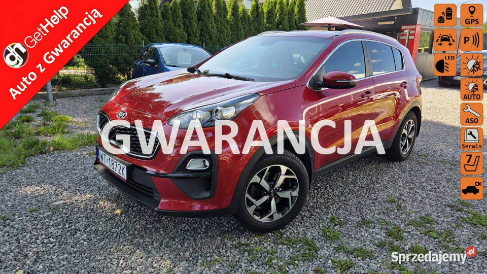 Kia Sportage 16 GDI 132 BEZWYPADKOWY Kamera PDC benzyna Otwock Mały sprzedam
