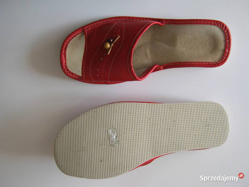 Ciapy kapcie damskie skórzane inna Lublin