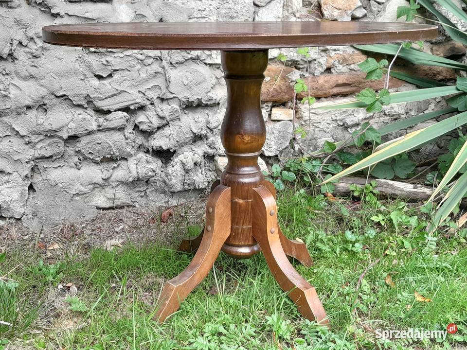 Stary stolik kawowy zabytek PRL do renowacji Dąbrowa Górnicza