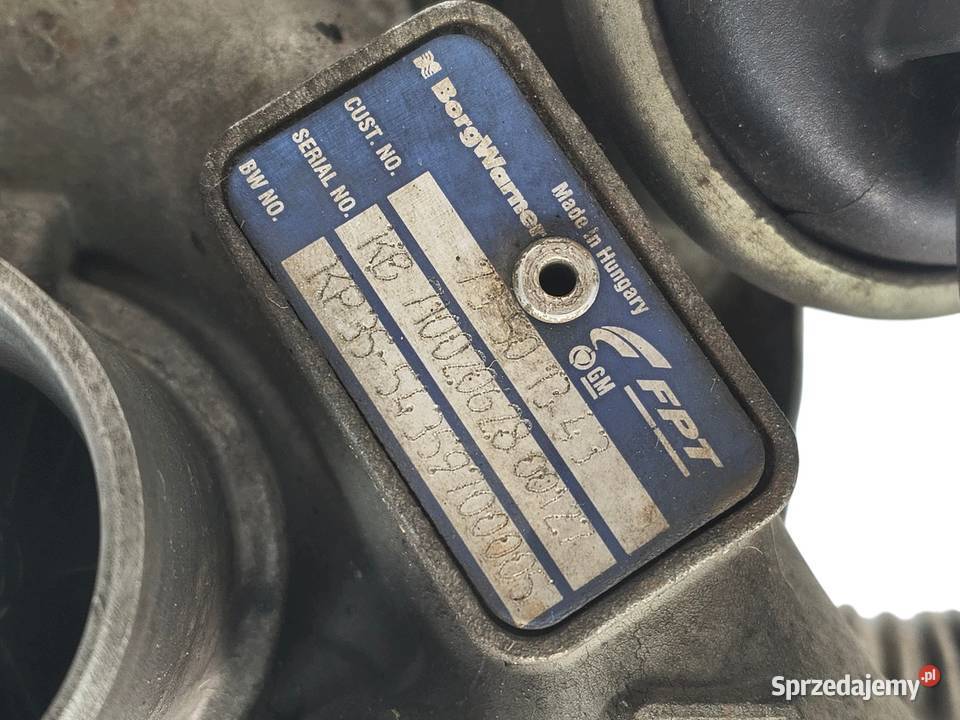 TURBOSPRĘŻĄRKA Fiat Doblo Punto Panda Opel Corsa lubelskie Chełm