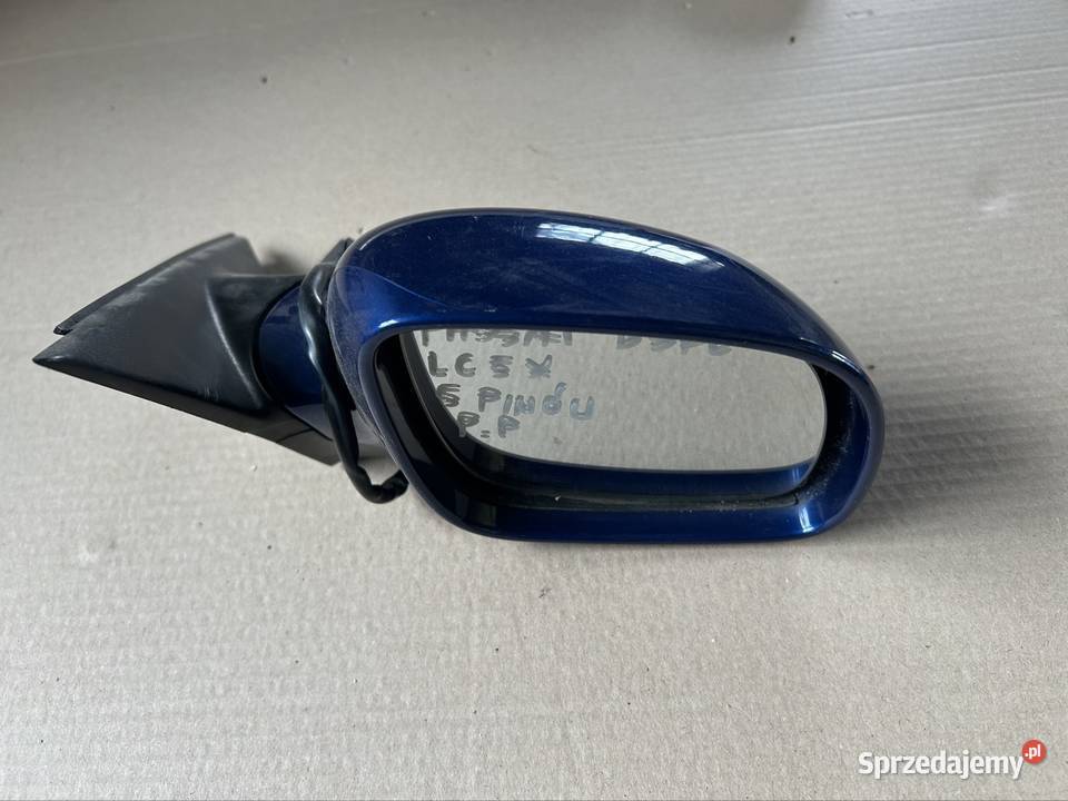 Lusterko pasażera Passat b5 b5fl niebieskie LC5X osobowe Grudziądz sprzedam